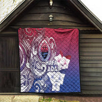 Guam Gadao Quilt Hafa Adai Micronesian Tribal Pattern