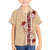 Tonga Language Week Family Matching Puletasi and Hawaiian Shirt Hibiscus Tongan Ngatu Pattern