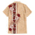 Tonga Language Week Family Matching Summer Maxi Dress and Hawaiian Shirt Hibiscus Tongan Ngatu Pattern