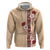 Tonga Language Week Hoodie Hibiscus Tongan Ngatu Pattern