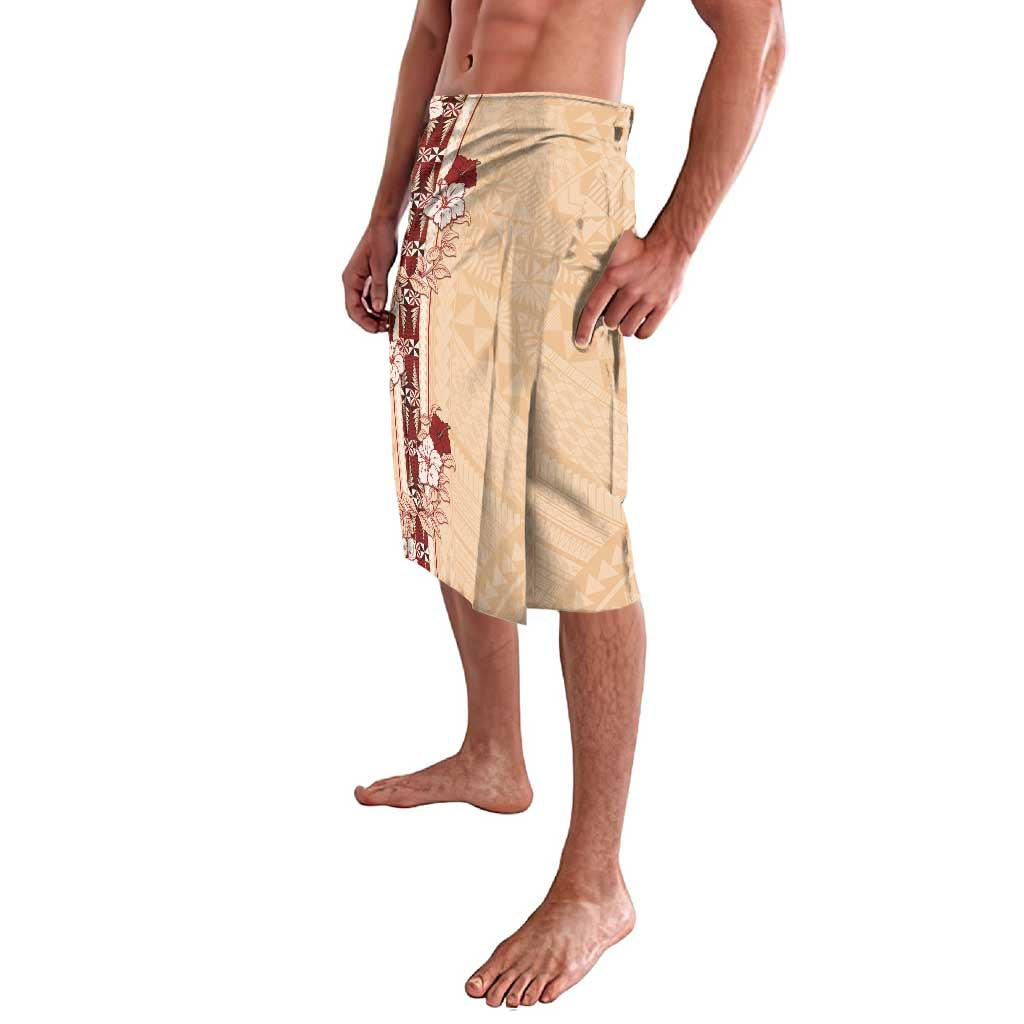 Tonga Language Week Lavalava Hibiscus Tongan Ngatu Pattern LT05 - Polynesian Pride
