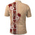 Tonga Language Week Polo Shirt Hibiscus Tongan Ngatu Pattern