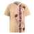 Tonga Language Week Rugby Jersey Hibiscus Tongan Ngatu Pattern