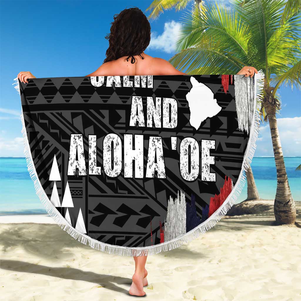 Hawaii 1959 Statehood Day Beach Blanket Classic Style LT05 - Polynesian Pride
