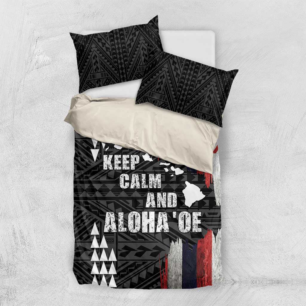 Hawaii 1959 Statehood Day Bedding Set Classic Style LT05 US Twin 172cm x 218cm Black - Polynesian Pride