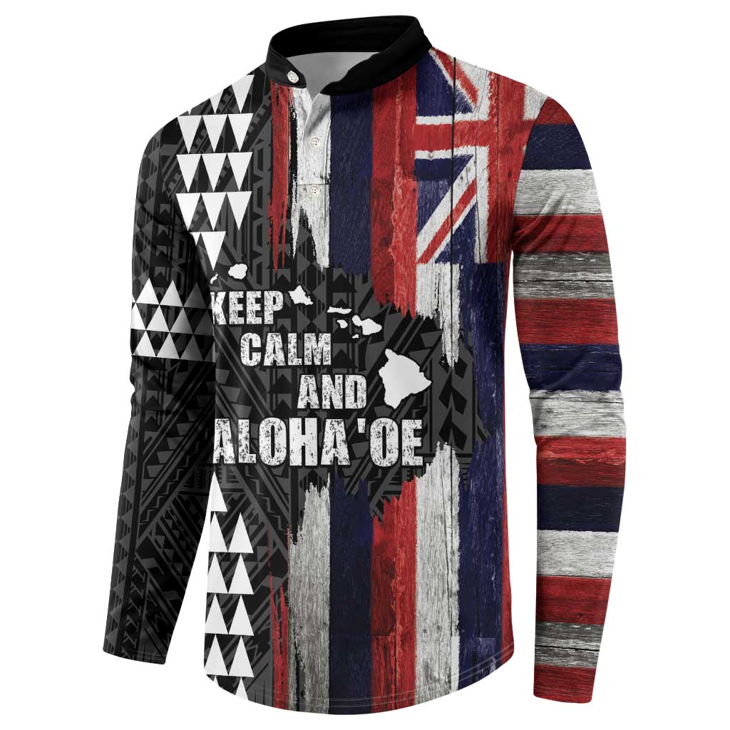 Hawaii 1959 Statehood Day Button Sweatshirt Classic Style LT05 - Polynesian Pride