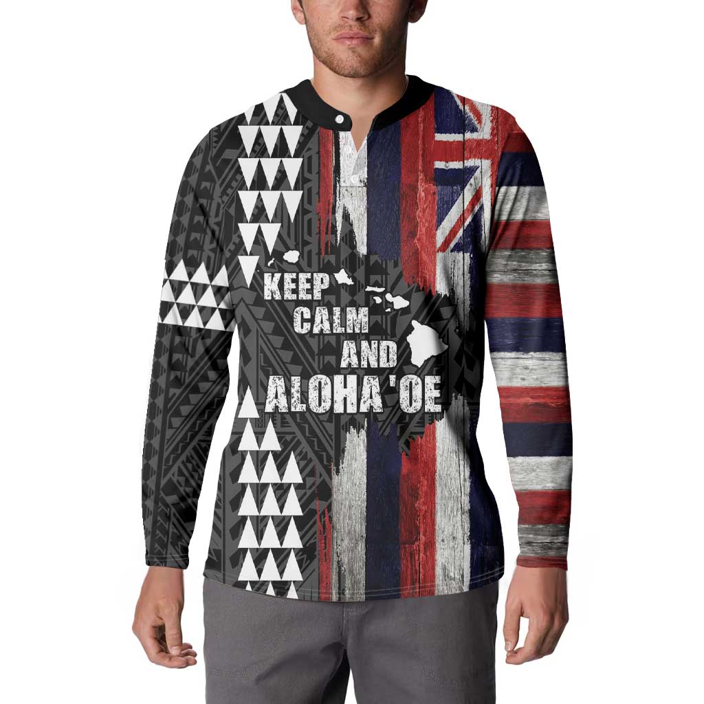 Hawaii 1959 Statehood Day Button Sweatshirt Classic Style LT05 - Polynesian Pride