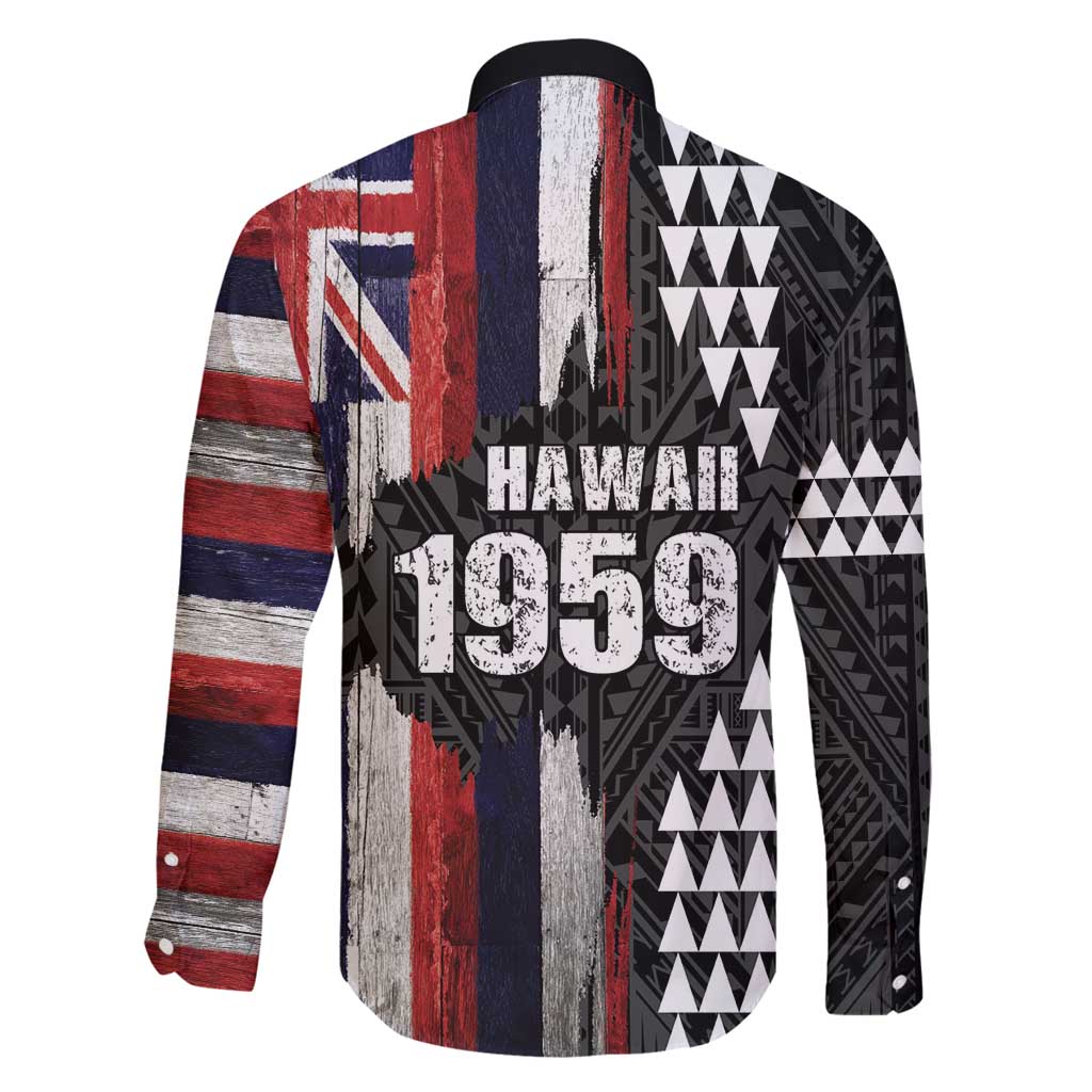 Hawaii 1959 Statehood Day Family Matching Summer Maxi Dress and Hawaiian Shirt Classic Style LT05 - Polynesian Pride