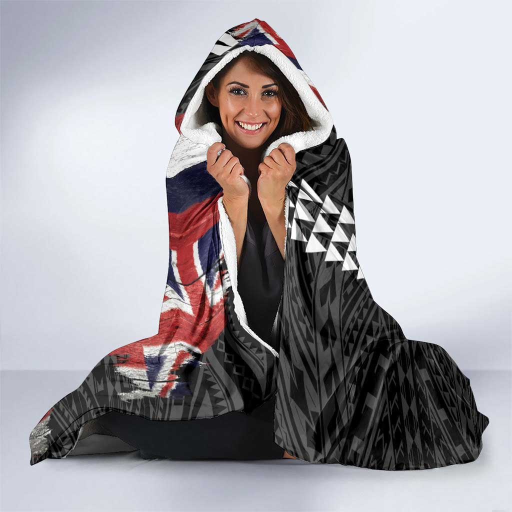 Hawaii 1959 Statehood Day Hooded Blanket Classic Style LT05 - Polynesian Pride