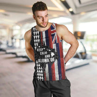 Hawaii 1959 Statehood Day Men Tank Top Classic Style LT05 Black - Polynesian Pride