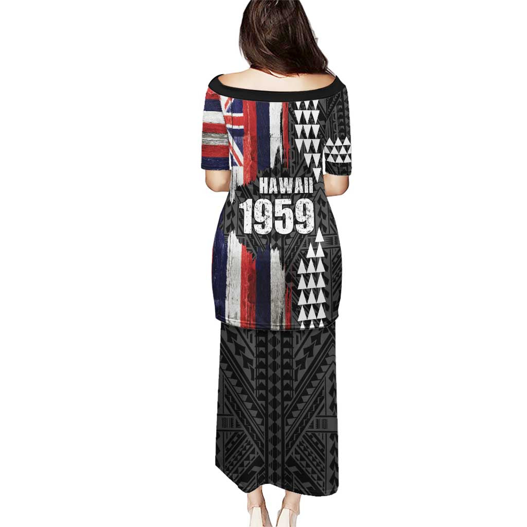 Hawaii 1959 Statehood Day Puletasi Classic Style LT05 - Polynesian Pride