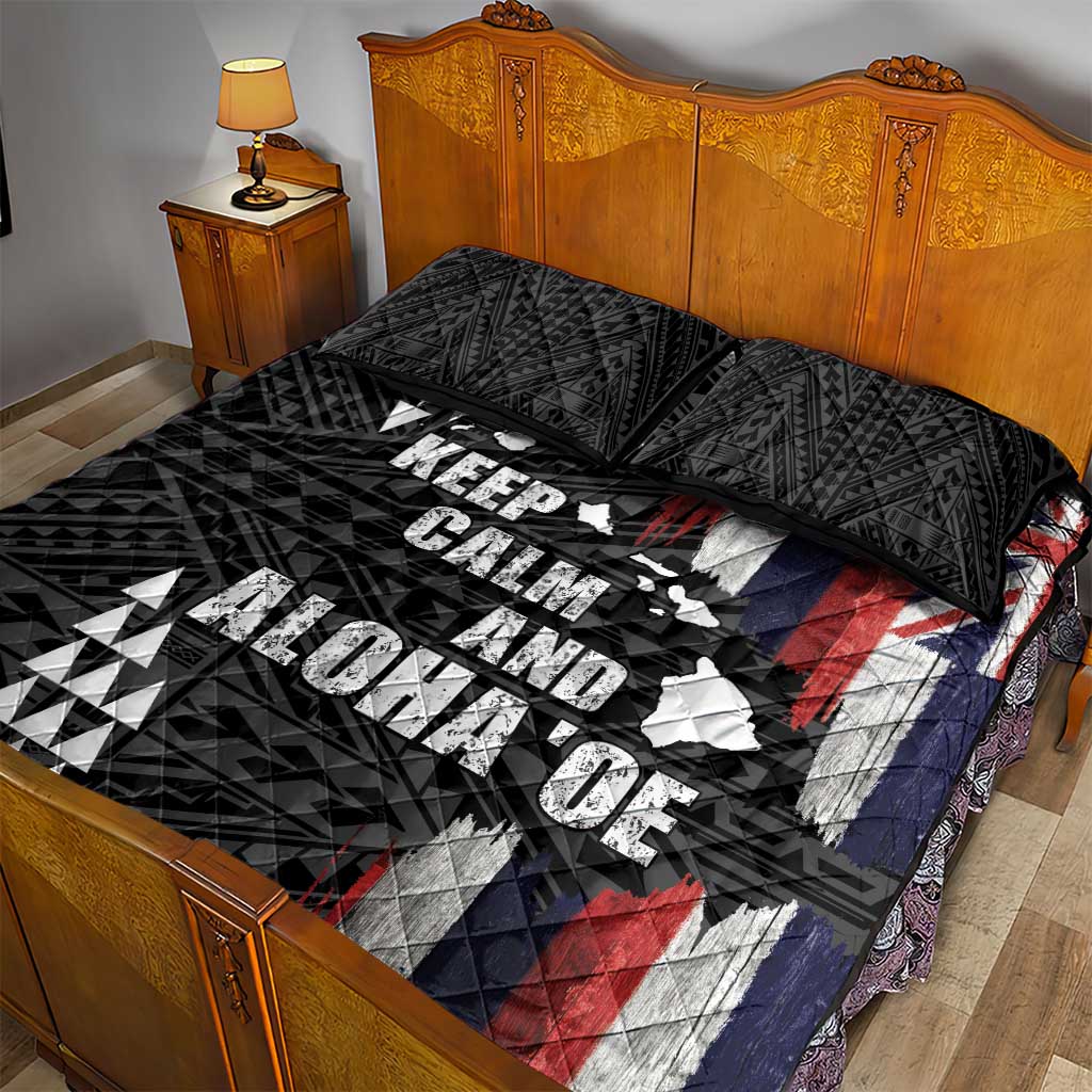Hawaii 1959 Statehood Day Quilt Bed Set Classic Style LT05 - Polynesian Pride