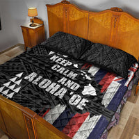 Hawaii 1959 Statehood Day Quilt Bed Set Classic Style LT05 - Polynesian Pride
