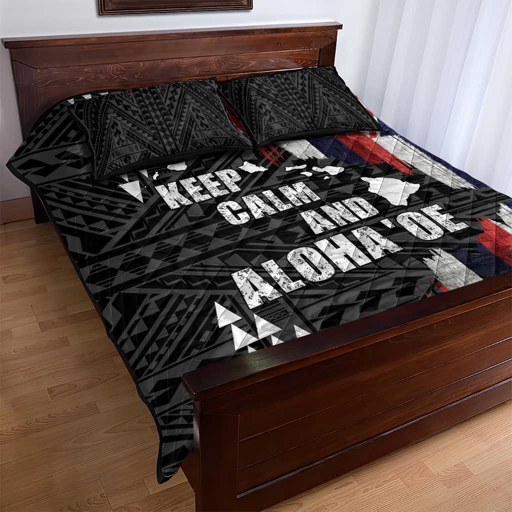 Hawaii 1959 Statehood Day Quilt Bed Set Classic Style LT05 - Polynesian Pride