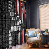 Hawaii 1959 Statehood Day Window Curtain Classic Style LT05 - Polynesian Pride