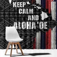 Hawaii 1959 Statehood Day Window Curtain Classic Style LT05 - Polynesian Pride