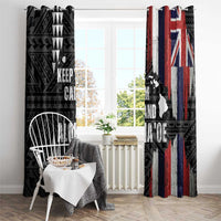 Hawaii 1959 Statehood Day Window Curtain Classic Style LT05 - Polynesian Pride