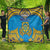 Tuvalu Independence Day Quilt Coat Of Arms With Polynesian Dolphin Tattoo