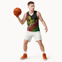 Retro Hawaiian Singer Basketball Jersey Polynesian Style Tropical Flowers LT05 - Polynesian Pride