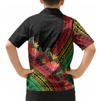 Retro Hawaiian Singer Hawaiian Shirt Polynesian Style Tropical Flowers LT05 - Polynesian Pride