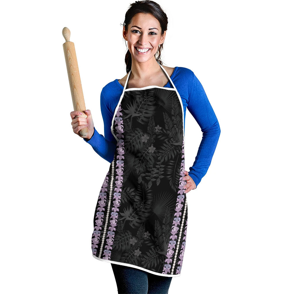 Hawaii Queen Liliuokalani Apron Hawaiian Lei Pua Kalaunu LT05 - Polynesian Pride