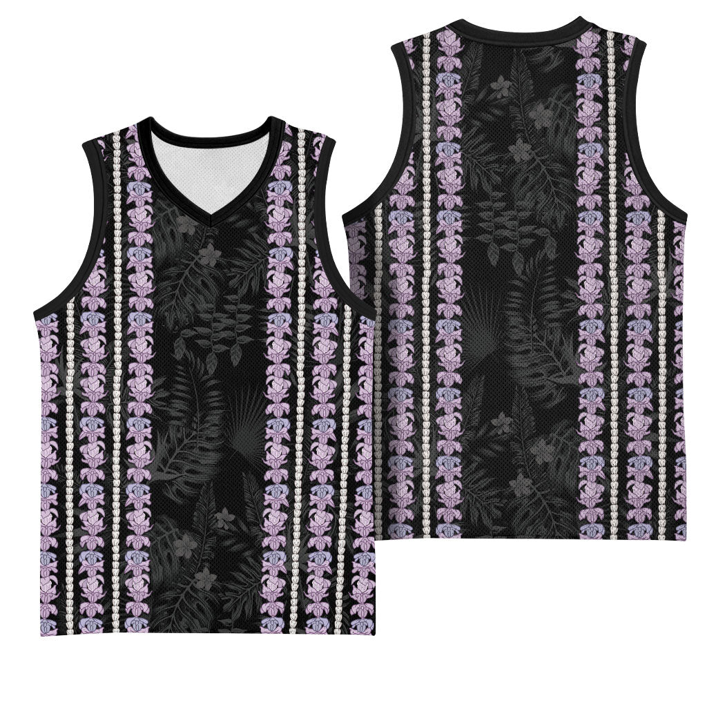 Hawaii Queen Liliuokalani Basketball Jersey Hawaiian Lei Pua Kalaunu LT05 - Polynesian Pride