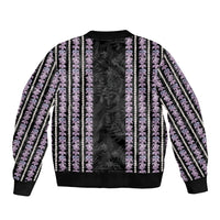 Hawaii Queen Liliuokalani Bomber Jacket Hawaiian Lei Pua Kalaunu LT05 - Polynesian Pride