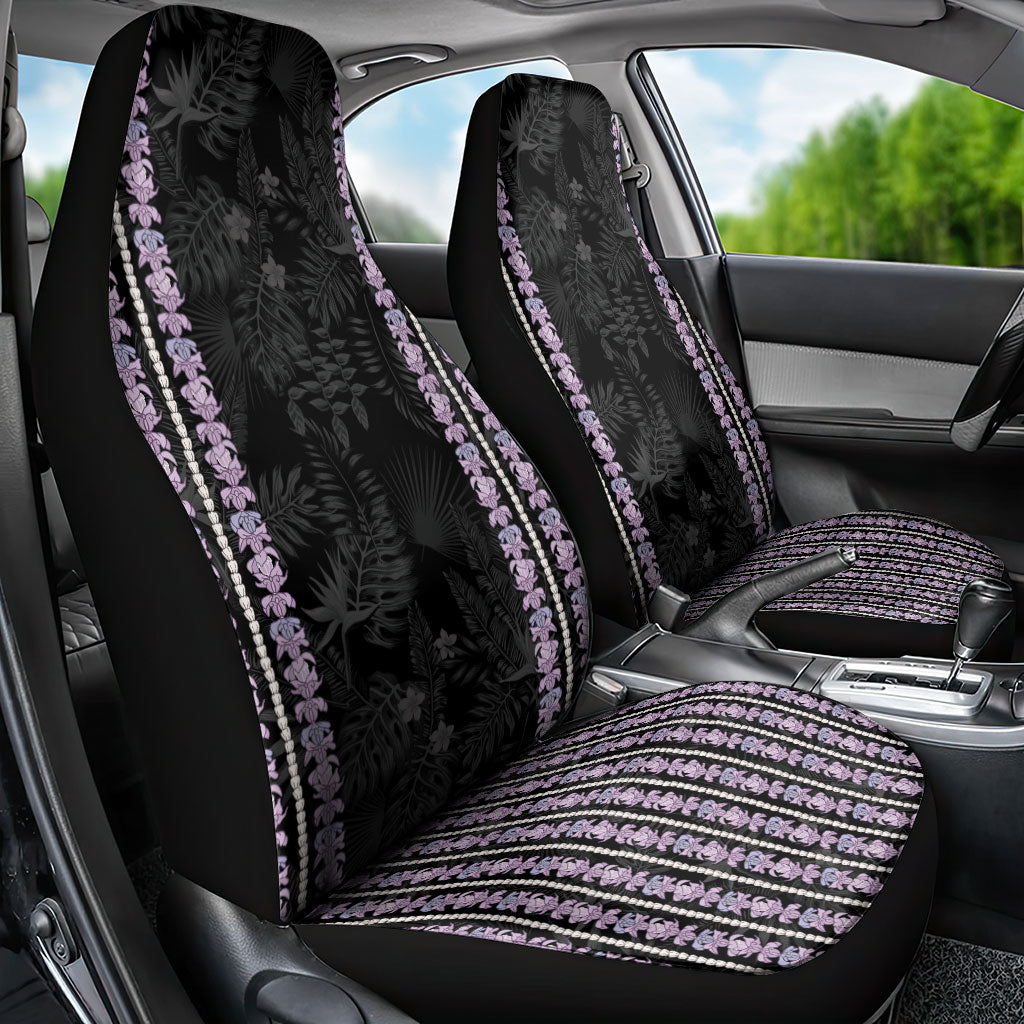 Hawaii Queen Liliuokalani Car Seat Cover Hawaiian Lei Pua Kalaunu LT05 - Polynesian Pride