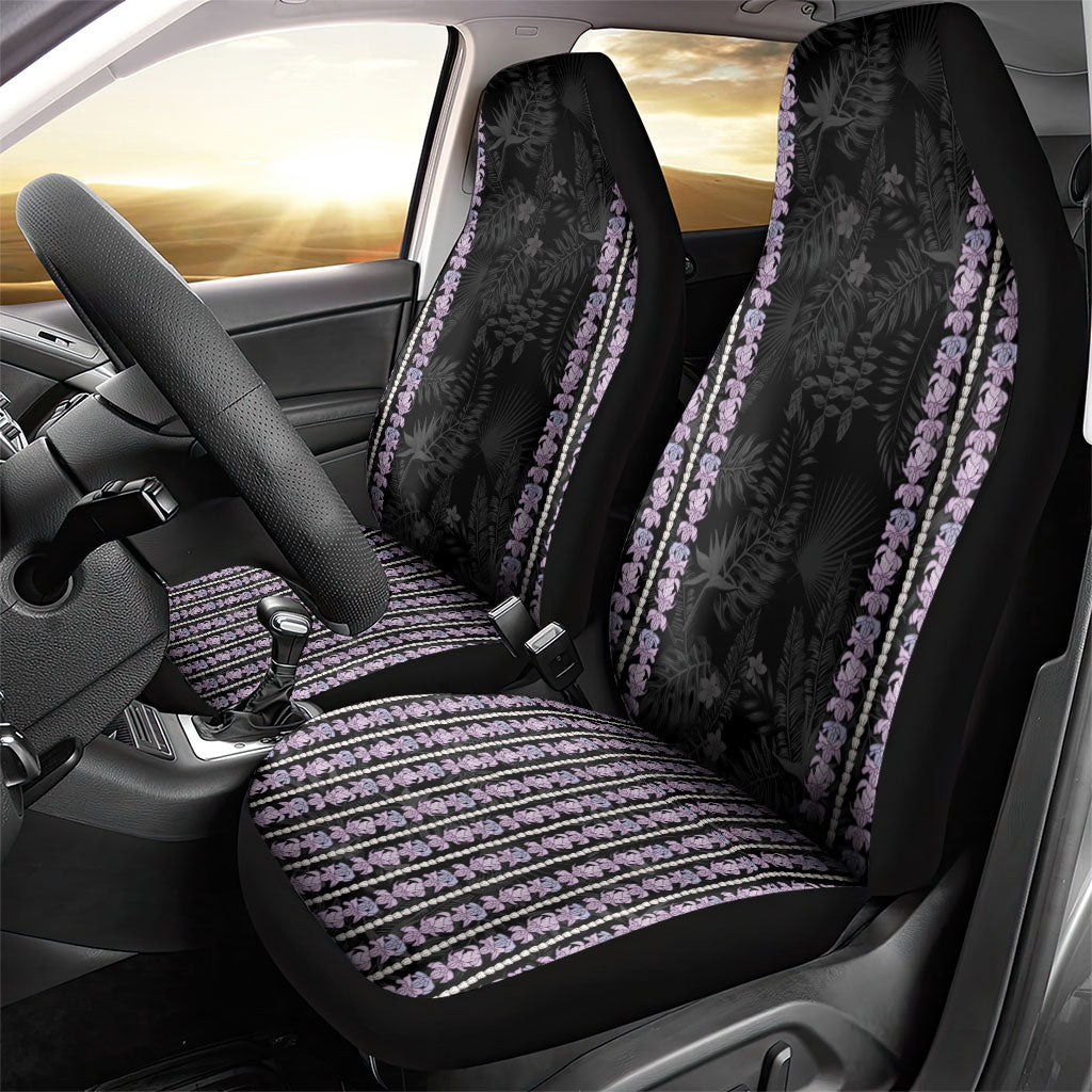 Hawaii Queen Liliuokalani Car Seat Cover Hawaiian Lei Pua Kalaunu LT05 - Polynesian Pride