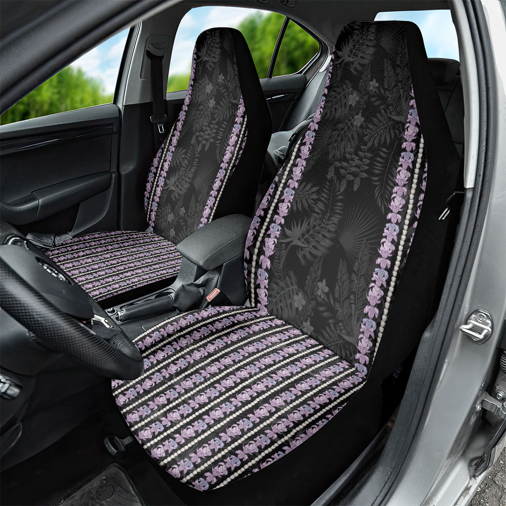 Hawaii Queen Liliuokalani Car Seat Cover Hawaiian Lei Pua Kalaunu LT05 - Polynesian Pride
