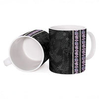 Hawaii Queen Liliuokalani Ceramic Mug Hawaiian Lei Pua Kalaunu LT05 - Polynesian Pride