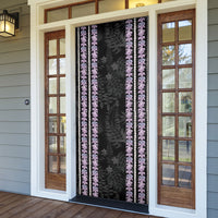 Hawaii Queen Liliuokalani Door Cover Hawaiian Lei Pua Kalaunu LT05 - Polynesian Pride