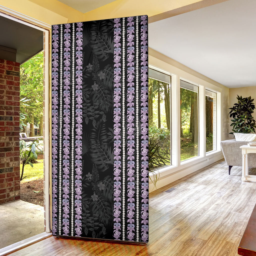 Hawaii Queen Liliuokalani Door Cover Hawaiian Lei Pua Kalaunu LT05 - Polynesian Pride