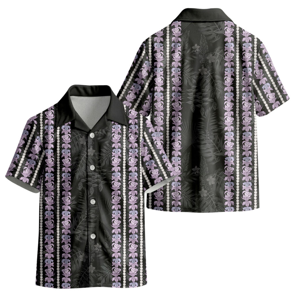 Hawaii Queen Liliuokalani Kid Hawaiian Shirt Hawaiian Lei Pua Kalaunu LT05 - Polynesian Pride