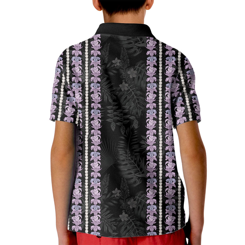 Hawaii Queen Liliuokalani Kid Polo Shirt Hawaiian Lei Pua Kalaunu LT05 - Polynesian Pride