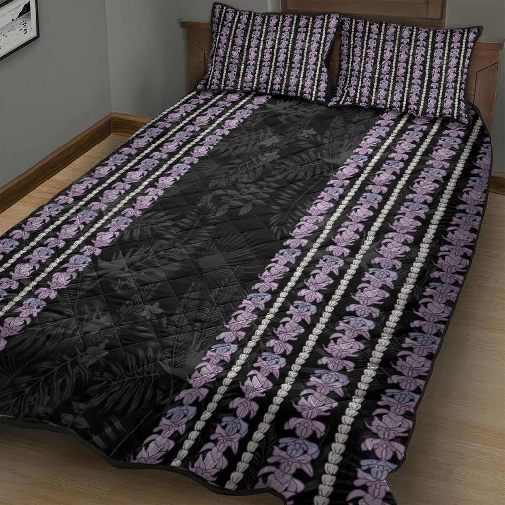 Hawaii Queen Liliuokalani Quilt Bed Set Hawaiian Lei Pua Kalaunu LT05 - Polynesian Pride