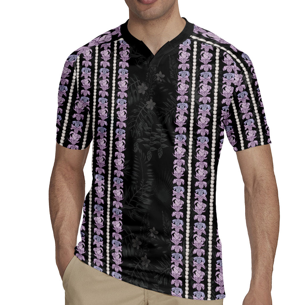 Hawaii Queen Liliuokalani Rugby Jersey Hawaiian Lei Pua Kalaunu LT05 - Polynesian Pride