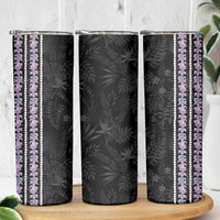 Hawaii Queen Liliuokalani Skinny Tumbler Hawaiian Lei Pua Kalaunu LT05 - Polynesian Pride