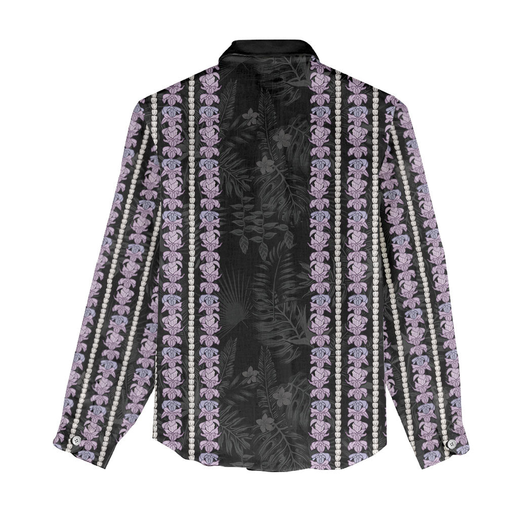 Hawaii Queen Liliuokalani Women Casual Shirt Hawaiian Lei Pua Kalaunu LT05 - Polynesian Pride
