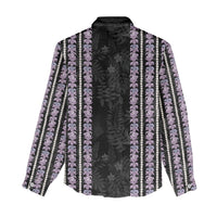 Hawaii Queen Liliuokalani Women Casual Shirt Hawaiian Lei Pua Kalaunu LT05 - Polynesian Pride