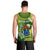 Personalized Cook Islands Men Tank Top Coat Of Arms Plumeria Polynesian Turtle LT05 - Polynesian Pride