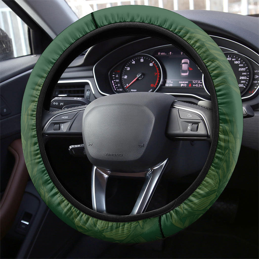 South Africa And New Zealand Steering Wheel Cover Springboks And Kiwis Rugby Rivalry