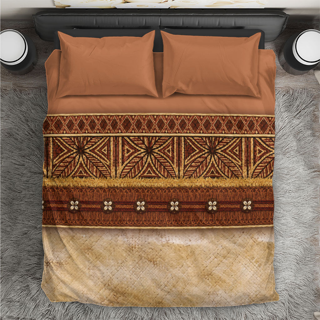 Polynesian Princess Inspired Cosplay Costume Bedding Set Traditional Tapa Pattern