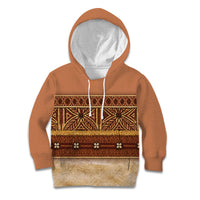 Polynesian Princess Inspired Cosplay Costume Kid Hoodie Traditional Tapa Pattern