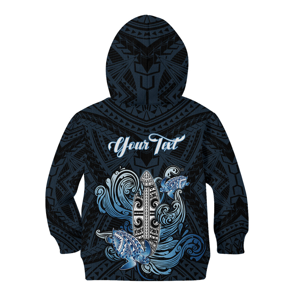 Personalised Polynesia Go Surfing Kid Hoodie The Pacific Wave Of Water LT05 - Polynesian Pride
