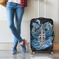 Polynesia Go Surfing Luggage Cover The Pacific Wave Of Water LT05 - Polynesian Pride