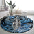 Polynesia Go Surfing Round Carpet The Pacific Wave Of Water LT05 - Polynesian Pride