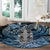 Polynesia Go Surfing Round Carpet The Pacific Wave Of Water LT05 - Polynesian Pride