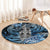 Polynesia Go Surfing Round Carpet The Pacific Wave Of Water LT05 - Polynesian Pride