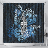Polynesia Go Surfing Shower Curtain The Pacific Wave Of Water LT05 - Polynesian Pride